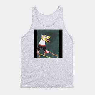 dog in abstract style Tank Top